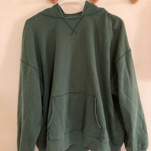 American Eagle Outfitters Green Hoodie